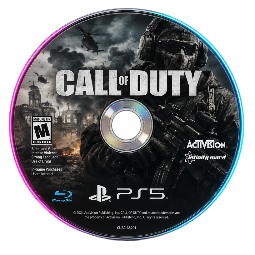 Call of Duty game disc