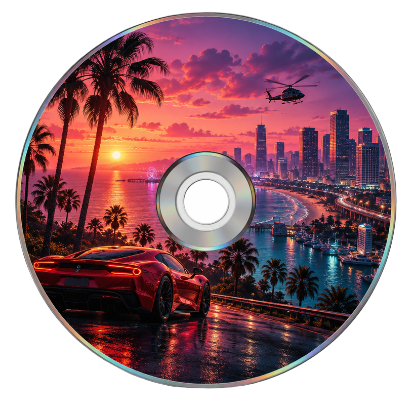 GTA V game disc