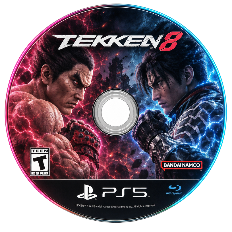 Tekken 8 game disc